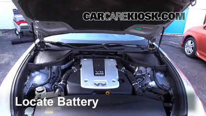 2011 Infiniti M37 X 3.7L V6 Battery Replace
